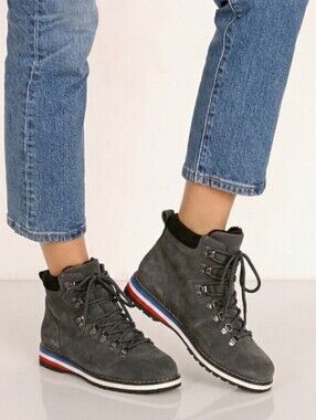 Blondo Regan Waterproof Boot Dark Grey Suede Size 7 NEW